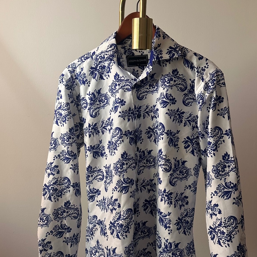 Floral Button-Down Shirt